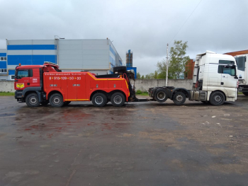 При каких условиях можно выполнять буксировку за заднюю ось для автобусов?