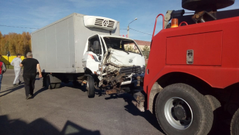 ДТП с участием грузовика