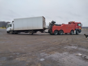 Неприятность на федеральной трассе М4