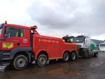 Грузовой машине Volvo нужна была наша помощь