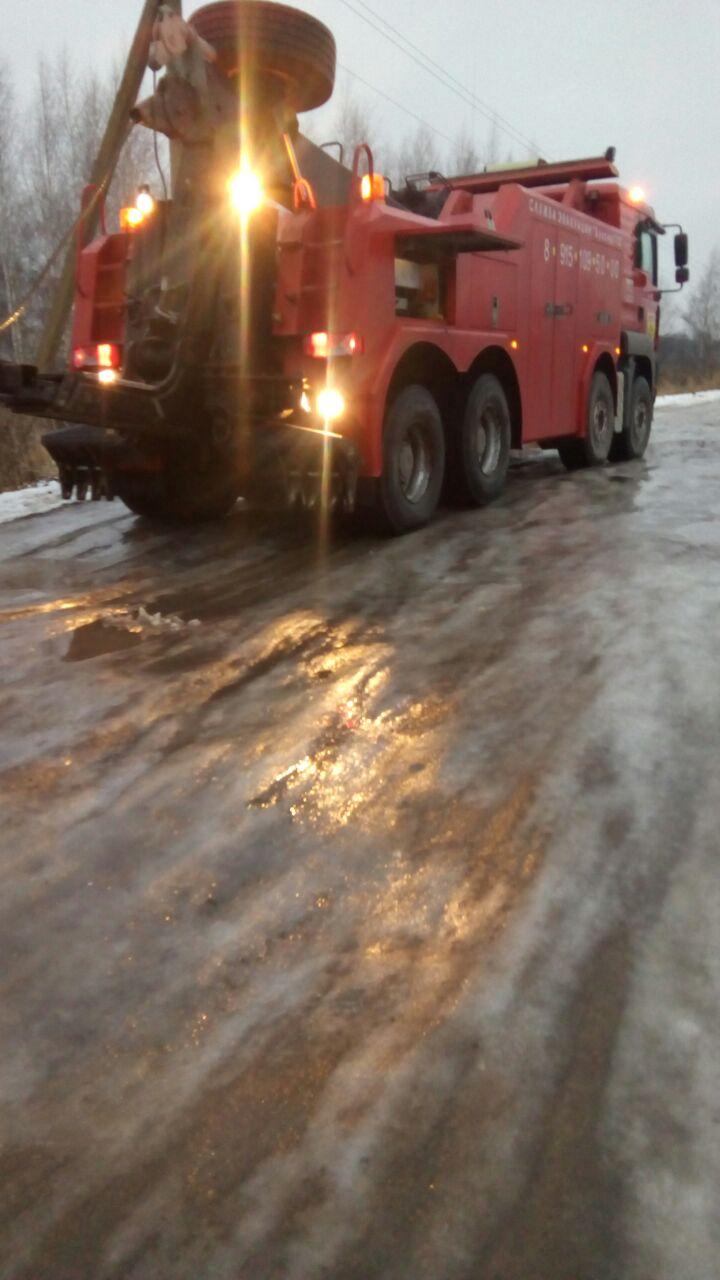 Работа лебедкой