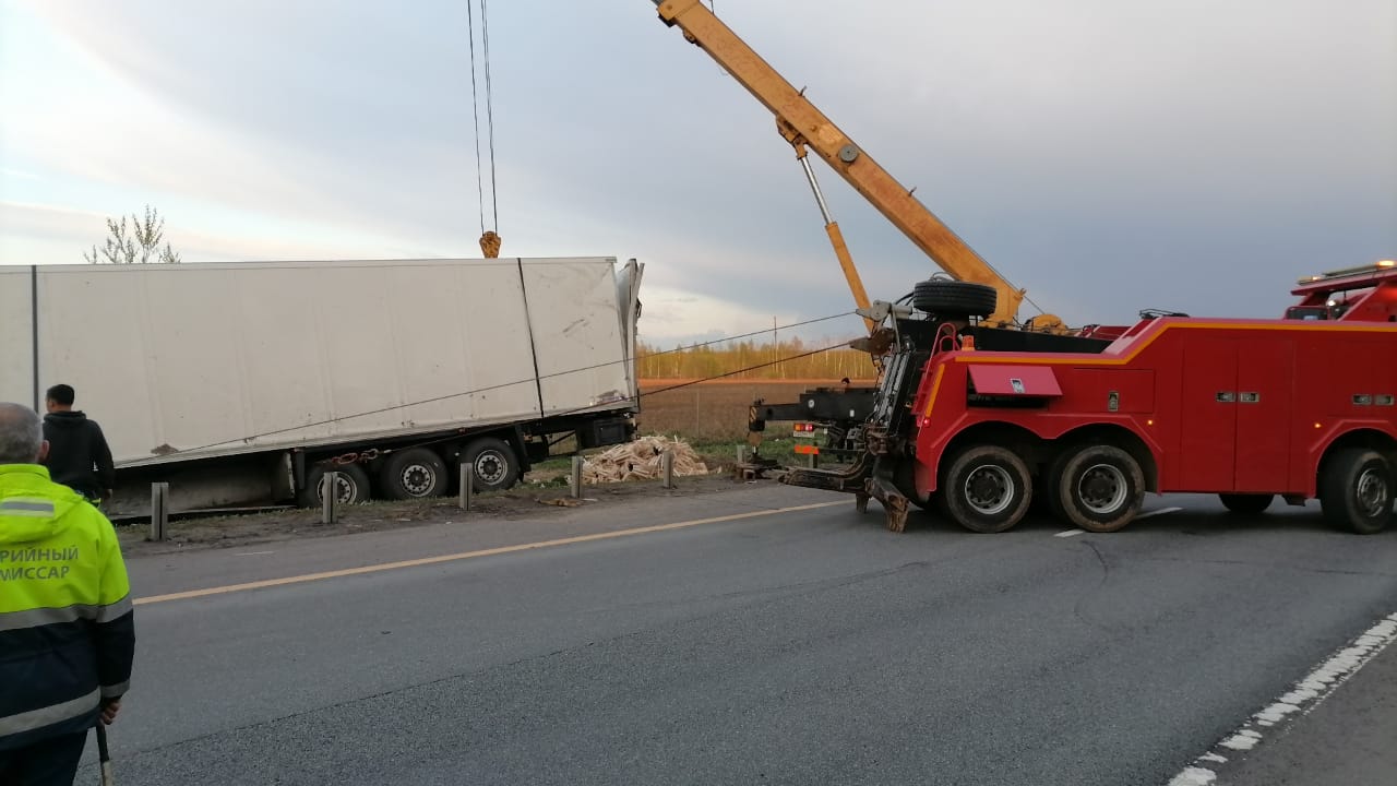 Пробка на м4 закончилась аварией