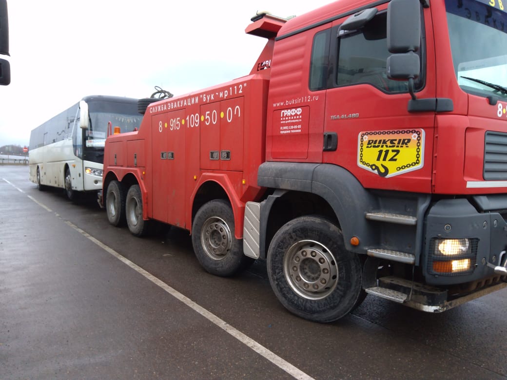 Эвакуация автобуса